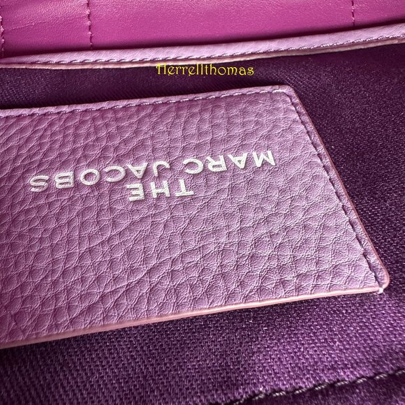 MARC JACOBS THE LEATHER SMALL TOTE BAG - Picture 10 of 11